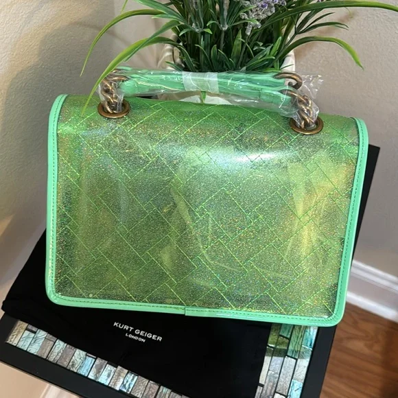 Kurt Geiger London
Kensington Large Vinyl Shoulder Bag - Picture 2 of 16